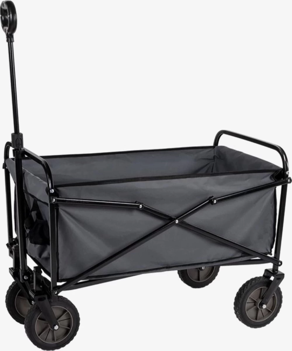 Hoogwaardige Bolderkar Opvouwbaar - Antraciet - Kinderen - Baby - Opslagkar - Bolderwagen - Tuinkar - Bolderkarren 3 Hoogwaardige Bolderkar Opvouwbaar - Antraciet - Kinderen - Baby - Opslagkar - Bolderwagen - Tuinkar - Bolderkarren