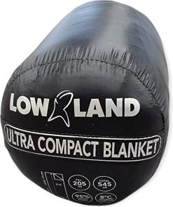 LOWLAND OUTDOOR® Ultra Compact Blanket - Donzen Slaapzak - Gewicht 495g - 210x80 Cm - Comfort Temperatuur +8°C -Buiten Kamperen 1005x1200 4