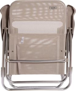Crespo - Strandstoel - AL-205 - Beige (34) -Buiten Kamperen 1007x1200