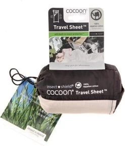 Cocoon TravelSheet - Lakenzak - Egyptisch Katoen - Beige -Buiten Kamperen 1021x1200 3