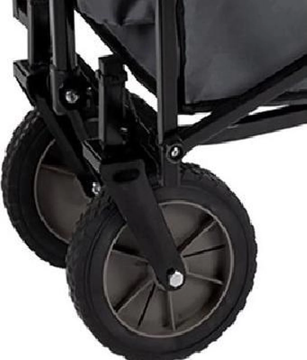 Hoogwaardige Bolderkar Opvouwbaar - Antraciet - Kinderen - Baby - Opslagkar - Bolderwagen - Tuinkar - Bolderkarren 12 Hoogwaardige Bolderkar Opvouwbaar - Antraciet - Kinderen - Baby - Opslagkar - Bolderwagen - Tuinkar - Bolderkarren - Afbeelding 10