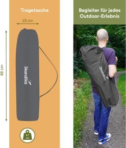 Skandika Moonchair Sirkka – Campingstoelen – Klapstoel – Vouwstoel – Kampeerstoel - Grote, Comfortabele, Campingstoel Opvouwbaar, Gepolsterd, Koelvak, Drinkhouder, Draaggreep En Draagtas, Antislipvoetjes - Max. 150 Kg – Zwart/grijs 17 Skandika Moonchair Sirkka – Campingstoelen – Klapstoel – Vouwstoel – Kampeerstoel - Grote, Comfortabele, Campingstoel Opvouwbaar, Gepolsterd, Koelvak, Drinkhouder, Draaggreep En Draagtas, Antislipvoetjes - Max. 150 Kg – Zwart/grijs -Buiten Kamperen 1022x1200