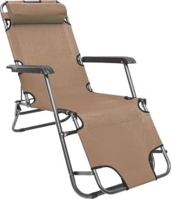 Ligstoel Opvouwbaar 155x60cm - Lichte Ligbed Relaxstoel Tuinstoel Campingstoel Strandstoel -Buiten Kamperen 1033x1200 1