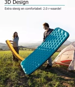 Naturehike® 3D Luchtmatras Premium - Comfortabel R-waarde 2.0 - Extra Dikke Slaapmat - Luchtbed Kamperen - Opblaasbaar Matras - Lichtgewicht - Outdoor - Camping 21 Naturehike® 3D Luchtmatras Premium - Comfortabel R-waarde 2.0 - Extra Dikke Slaapmat - Luchtbed Kamperen - Opblaasbaar Matras - Lichtgewicht - Outdoor - Camping -Buiten Kamperen 1039x1200 1