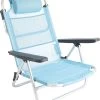 Bo-Camp Beach Chair - Monaco - Aluminium - Blauw -Buiten Kamperen 1073x1200