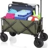 Campart Bolderkar HC-0915 - Opvouwbaar - Bolderwagen Met Stevig Harmonicaframe - Inclusief Opbergtas En Bodemplaat - Groen -Buiten Kamperen 1088x1200 1