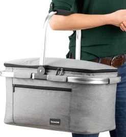 Bomoe Koeltas Picknickmand Opvouwbaar IceBreezer K47 - 47x27x26 Cm - 32 Liter- Perfect Voor Barbecues Of Boodschappen -Buiten Kamperen 1101x1200 3