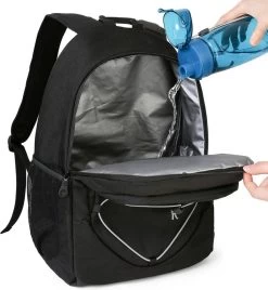 Koeltas Rugzak (25L) - Geschikt Voor 28 Blikjes - Lunchtas Voor Dames En Heren - Zwart -Buiten Kamperen 1106x1200 1