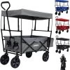 AREBOS Handwagen Vouwbare Dak Handwagen Vouwbare Trolley Uitrustingswagen Grijs 2 AREBOS Handwagen Vouwbare Dak Handwagen Vouwbare Trolley Uitrustingswagen Grijs -Buiten Kamperen 1125x1200 4