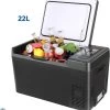 Elektrische Koelbox 12v 230 Volt - Coolbox 45 DB - Hybride Koelbox Voor Auto En Stopcontact -22 Tot +25 Graden - 22 Liter -Buiten Kamperen 1127x1200