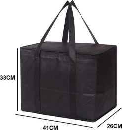 Merkloos 2 Stuks Geïsoleerde Koeltas Met Bodemplaat - Zwart -Buiten Kamperen 1129x1200 2