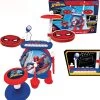 Lexibook Spider-Man Elektronische Drumkit Voor Kinderen, Realistisch Drumgeluid, 8-toetsen Toetsenbord, Mp3-stekker, Inclusief Stoel, Blauw/rood, K610SP -Buiten Kamperen 1136x1200