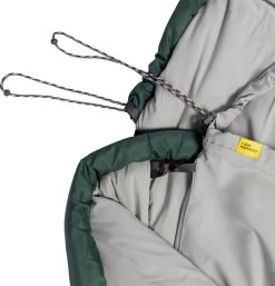 NOMAD® Triple-S Premium Plus Slaapzak (Links) | 220x80cm Groen | Lichtgewicht & Kwalitatief | Slaapzak | Incl Hoes -Buiten Kamperen 1154x1200 4