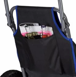 Relaxdays Strandkar Opvouwbaar - Strandstoel Met Zonnedak - Strand Stoel Op Wielen -Buiten Kamperen 1176x1200 2