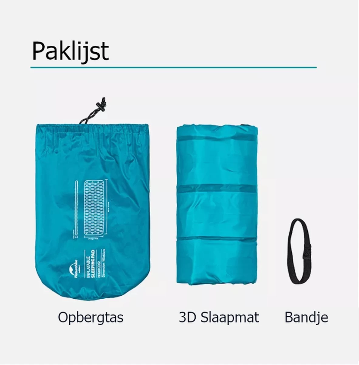 Naturehike® 3D Luchtmatras Premium - Comfortabel R-waarde 2.0 - Extra Dikke Slaapmat - Luchtbed Kamperen - Opblaasbaar Matras - Lichtgewicht - Outdoor - Camping 10 Naturehike® 3D Luchtmatras Premium - Comfortabel R-waarde 2.0 - Extra Dikke Slaapmat - Luchtbed Kamperen - Opblaasbaar Matras - Lichtgewicht - Outdoor - Camping - Afbeelding 8