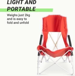 JEMIDI Lichtgewicht Inklapbare Draagbare Strandstoel - Opvouwbare Campingstoel Met Draagtas - Ademend En Comfortabel -Buiten Kamperen 1184x1200 2