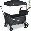 FableKids LEO X2 Lite Opvouwbare Handkar Met Dak Onyx Zwart -Buiten Kamperen 1194x1200 3