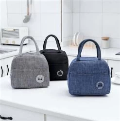 Koeltas - Lunchtas - Volwassenen En Kinderen - Compact & Handig: Zomer - Picknick -School - Lunch - Werk - Klassiek Grijs -Buiten Kamperen 1196x1200 2