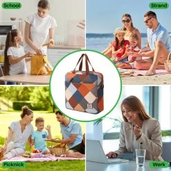 Brisby 4 Laags Geïsoleerde Koeltas - Lunchtas 7 Liter - Blok -Buiten Kamperen 1197x1200 21