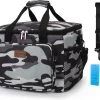 Packaway 4 Laags Geïsoleerde Koeltas - Lunchtas 15 Liter - Camouflage Grijs -Buiten Kamperen 1200x1004