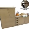 Camper Keuken MDF - Linkerkant EU - Inclusief Kledingstang + Wijnrek - Onbewerkt - Inbouw Kasten Inrichting Kampeerauto Caravan -Buiten Kamperen 1200x1028 1