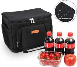Lunchtas - Koeltas Voor Dames En Heren - Cool Bag - 4 Laags Geïsoleerde Koeltas - Kleine Cooler - Lunch Box - Lunchtas 15 Liter- Zwart 16 Lunchtas - Koeltas Voor Dames En Heren - Cool Bag - 4 Laags Geïsoleerde Koeltas - Kleine Cooler - Lunch Box - Lunchtas 15 Liter- Zwart -Buiten Kamperen 1200x1046 1
