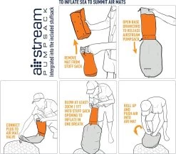 Sea To Summit UltraLight Insulated Regular Opblaasbare Slaapmat - 5cm - 480g - Oranje -Buiten Kamperen 1200x1053 2