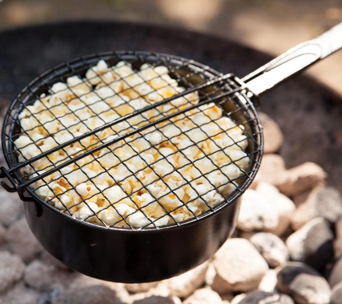 Esschert Design - Popcornpan - Kampvuur 4 Esschert Design - Popcornpan - Kampvuur - Afbeelding 2