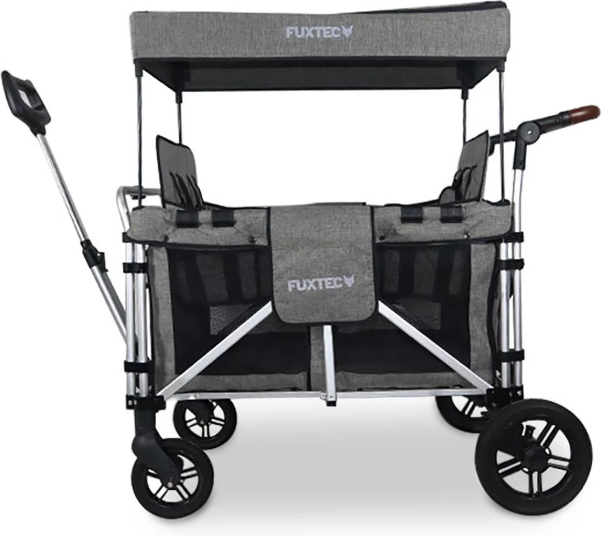 FUXTEC Bolderkar FX-CTXL900 - Premium Grijs - Nu Voor Maximaal 4 Kinderen 8 FUXTEC Bolderkar FX-CTXL900 - Premium Grijs - Nu Voor Maximaal 4 Kinderen - Afbeelding 6