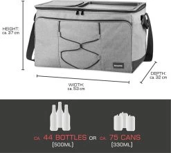 Bomoe Opvouwbare Koeltas IceBreezer KT53 - Koelbox Voor Onderweg - 53x37x32 Cm - 52 Liter - Picknicktas Perfect Voor Barbecues Of Festivals -Buiten Kamperen 1200x1073 1