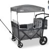 FableKids LEO X4Plus Opvouwbare Wagen Met Dak Fossil Grey -Buiten Kamperen 1200x1076 5