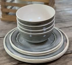 RJRQuality Camping Servies - 12 Delig – 100% Melamine Servies Set – Campingservies – Melamine Borden -Buiten Kamperen 1200x1078 3