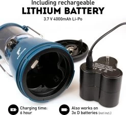 Favour L0818 Retro Camping Lamp Oplaadbaar LED, 320 Lumen, IP64 Waterdicht, Draagbare Kampeerlamp, Tentlamp, Acculamp, Traploos Dimbare Lamp Incl. Kaarslicht-modus, Blauw 13 Favour L0818 Retro Camping Lamp Oplaadbaar LED, 320 Lumen, IP64 Waterdicht, Draagbare Kampeerlamp, Tentlamp, Acculamp, Traploos Dimbare Lamp Incl. Kaarslicht-modus, Blauw -Buiten Kamperen 1200x1090 2