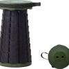 Kampeerkruk - Uitschuifbare Kruk - Military / Groen - Tot 120 Kg - Travel Stool - INCLUSIEF OPBERGZAK - Opvouwbare Campingkruk - Inklapbaar Krukje - Telescopische Kruk - Camping - Outdoor -Buiten Kamperen 1200x1105 4