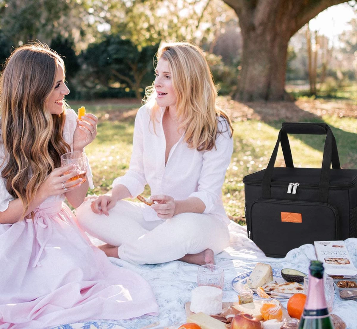 Lunchtas - Koeltas Voor Dames En Heren - Cool Bag - 4 Laags Geïsoleerde Koeltas - Kleine Cooler - Lunch Box - Lunchtas 15 Liter- Zwart 4 Lunchtas - Koeltas Voor Dames En Heren - Cool Bag - 4 Laags Geïsoleerde Koeltas - Kleine Cooler - Lunch Box - Lunchtas 15 Liter- Zwart - Afbeelding 2