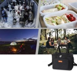 Lunchtas - Koeltas Voor Dames En Heren - Cool Bag - 4 Laags Geïsoleerde Koeltas - Kleine Cooler - Lunch Box - Lunchtas 15 Liter- Zwart 13 Lunchtas - Koeltas Voor Dames En Heren - Cool Bag - 4 Laags Geïsoleerde Koeltas - Kleine Cooler - Lunch Box - Lunchtas 15 Liter- Zwart -Buiten Kamperen 1200x1107 2