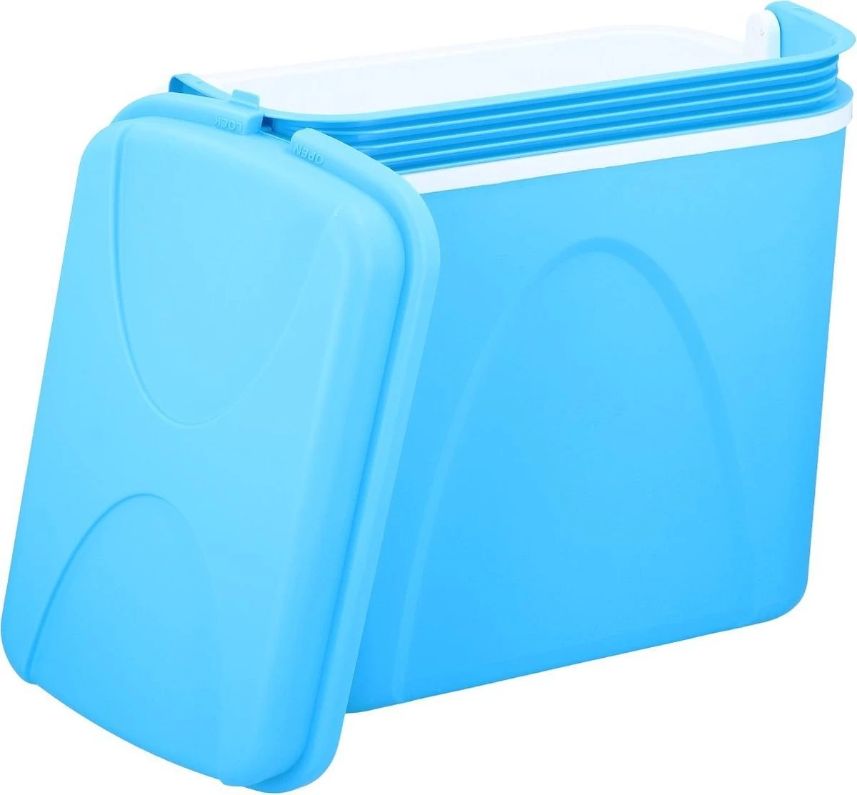 Merkloos Koelbox - 24l - Blauw - 39x25x38cm 5 Merkloos Koelbox - 24l - Blauw - 39x25x38cm - Afbeelding 3