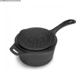 Petromax KR1 Gietijzeren Steelpan Met Deksel (1 Liter) -Buiten Kamperen 1200x1114 2