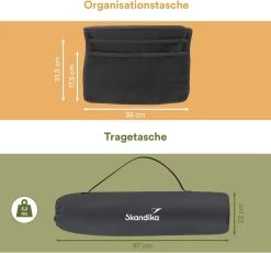 Skandika Relax Comfort Campingstoel - Campingstoel Opvouwbaar - Comfortabele Klapstoel Met Drinkhouder En Koelvak, Tot Max. 160 Kg, Opvouwbaar, Lichtgewicht | Vouwstoel Voor Kamperen, Camping, Festival, Vissen – Grijs 12 Skandika Relax Comfort Campingstoel - Campingstoel Opvouwbaar - Comfortabele Klapstoel Met Drinkhouder En Koelvak, Tot Max. 160 Kg, Opvouwbaar, Lichtgewicht | Vouwstoel Voor Kamperen, Camping, Festival, Vissen – Grijs -Buiten Kamperen 1200x1118