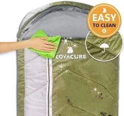 COVACURE 1.5/0.8kg Slaapzak, 3 Seizoenen Ultra Warm & Lichtgewicht Slaapzak Voor Volwassenen, Envelop Compacte Outdoor Slaapzakken Met Draagbare Compressie Tas Voor Camping, Rugzakken, Wandelen... -Buiten Kamperen 1200x1120 10