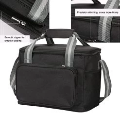 IBright Koeltas Opvouwbaar 15 Liter - 4 Laags Geïsoleerde Lunchtas - Waterdicht - Zwart 18 IBright Koeltas Opvouwbaar 15 Liter - 4 Laags Geïsoleerde Lunchtas - Waterdicht - Zwart -Buiten Kamperen 1200x1134 1