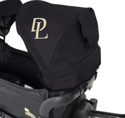 Deryan Luxe Sandy Bolderkar - Duo Buggy - Tandem Buggy - Opvouwbaar - Inklapbare Bolderwagen - Duo Kinderwagen - Zwart -Buiten Kamperen 1200x1136 3