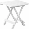 GENERIC Bijzettafel Adige Wit Kunststof 45x43x50cm -Buiten Kamperen 1200x1145