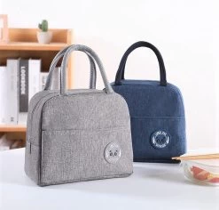 Koeltas - Lunchtas - Volwassenen En Kinderen - Compact & Handig: Zomer - Picknick -School - Lunch - Werk - Klassiek Grijs -Buiten Kamperen 1200x1145 4