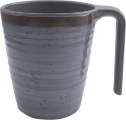 Bo-Camp - Mok - Halo - L - 4 Stuks - Grijs -Buiten Kamperen 1200x1146 2