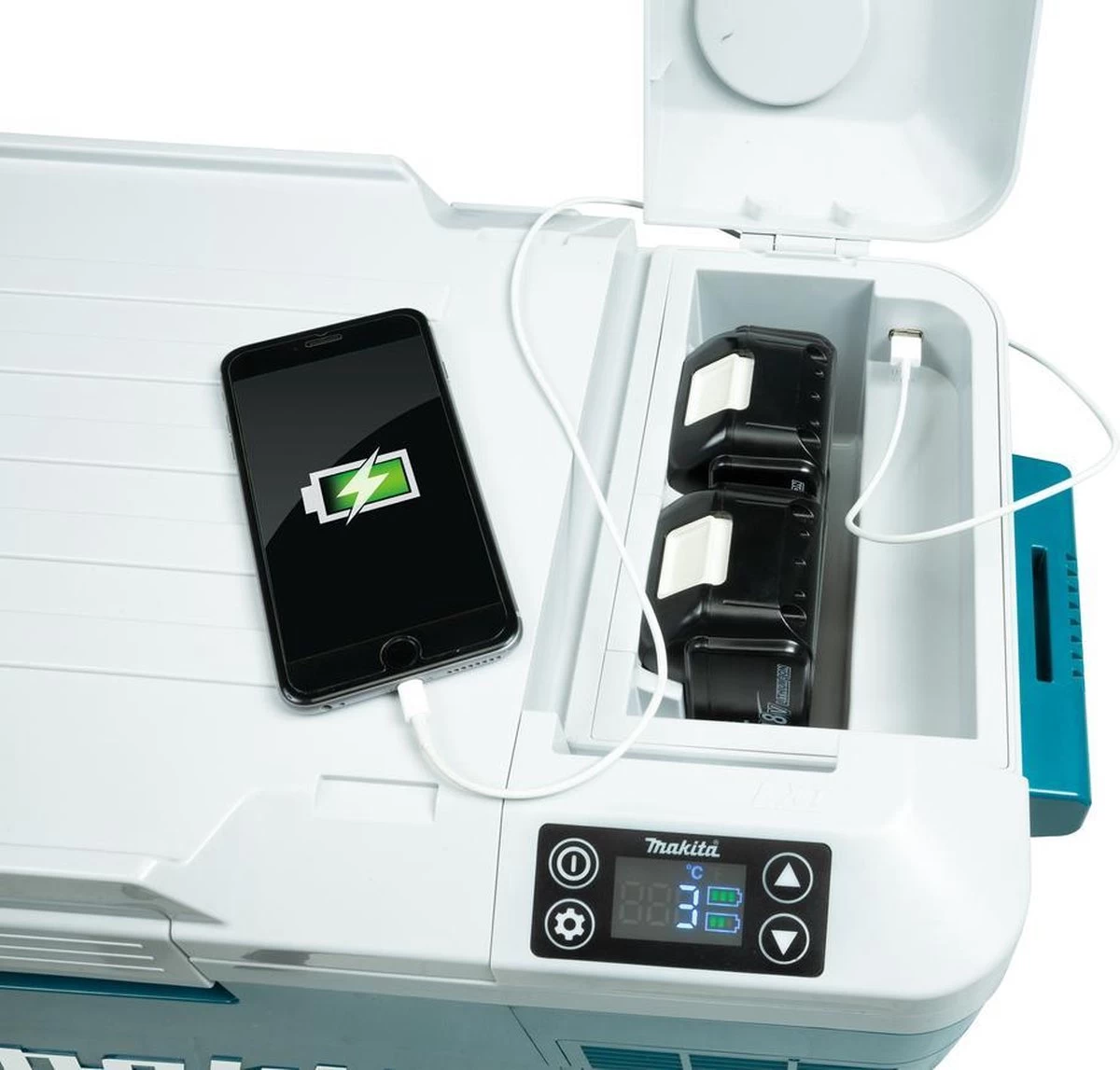 Makita DCW180Z 18V Li-Ion Accu Koelbox - 20L 10 Makita DCW180Z 18V Li-Ion Accu Koelbox - 20L - Afbeelding 8