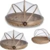 Voedselkap - Vliegenkapjes Bamboe Set 3 Stuks - Flystopper -Buiten Kamperen 1200x1161 2