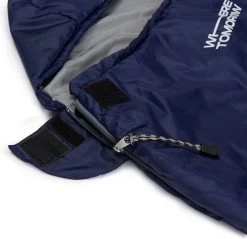 Where Tomorrow Outdoor Slaapzak | Klein En Zacht | 220 X 80 Cm X 50 Cm, Inclusief Opbergzak |ingepakt 26 X 14 Cm | 700g | Marineblauw -Buiten Kamperen 1200x1163 2