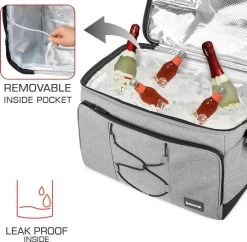 Bomoe Opvouwbare Koeltas IceBreezer KT43 - Koelbox Voor Onderweg - 43x32x28 Cm - 45 Liter - Picknicktas Perfect Voor Barbecues Of Festivals -Buiten Kamperen 1200x1176 4