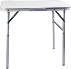 Merkloos Aluminium Inklapbare Tuintafel - Campingtafel - 80x60x68 Cm -Buiten Kamperen 1200x1178